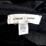 Silence + Noise Black Scoop Neck Fit & Flare Mini Dress, XS Photo 3
