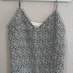 L'Agence L’agence Gabriella Heart Polka Dot Print Silk Cami Camisole XS Small Revolve Photo 0
