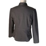Attention Lightweight Dark Gray Button Down Jacket Photo 2