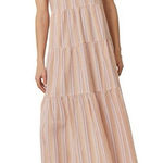 Marine layer  Corinne Seersucker striped  Maxi Dress casual  Medium Photo 0