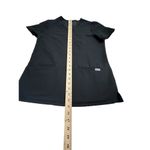 FIGS Technical Collection V Neck Short Sleeve Scrubs Size XS X-Small Black #H2-2 Photo 3