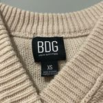 Urban Outfitters bdg ‘mari’ cropped cardigan sweater with buttons in beige Photo 2