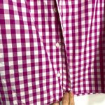 Derek Lam 10 Crosby Magenta Gingham Kaena Ruffle Blouse 6 Photo 5
