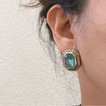 Vintage Unsigned Faux Blue Topaz Two Photo 2