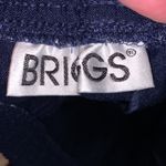 Briggs New York Briggs vintage navy blue casual pull on capris pants Photo 5