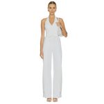 Alice + Olivia  Robin Jumpsuit in Off White 2 New Womens Dressy Outfit Photo 1