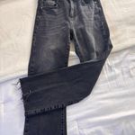 ZARA Black Straight Leg Cropped Jeans Photo 0