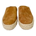 Vince NEW Ulla Slip On Espadrille Flats Tan Suede Size 7 Photo 4