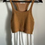 Anthropologie Jenna Twofer Layered Sweater Racerback Tank Top Photo 9