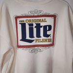 Miller lite sweatshirt women's Medium Photo 5