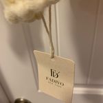 Fadivo Ivory NWT Open Knit Cardigan with Crochet Pop Photo 1