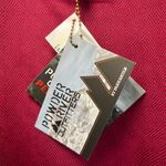 Powder River Outfitters Panhandle Womens 1/4 Zip Pullover Burgundy Pockets Large Red Photo 4