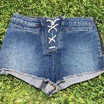 BDG 50% OFF UO  Lace Up High Waisted Blue Jean Shorts 28 Photo 0