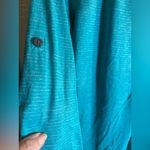 Marmot Turquoise Women's Hoodie outdoor gorpcore normcore long sleeve rolled SP Photo 2