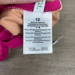 J.Crew Magenta Orchid Ruched V Neck One Piece Swimsuit Sz.12 NWT Photo 6