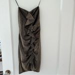 Likely Mini Ali Gold Metallic Strapless Stretch Bodycon Dress Size 6 NWT Photo 3