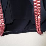 Urban Outfitters Cooperative x  Navy Fully Beaded Tank Shift Dress Size Small Photo 8