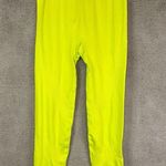 PINK - Victoria's Secret  Active Seamless Workout Tight Pants Women's XL Neon High Photo 0