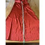 Azazie Eren ? Bronzer‎ Satin Mermaid Full Length Dress Custom Size A16 Rust Read Photo 5