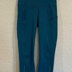 Lululemon Fast & Free Crop II *Nulux 19” in Dark Uniform Blue Photo 5