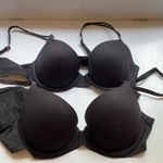 Aerie ‎ Sunnie Demi Push Up Bras in Black Size 36A Set of Two Photo 5