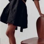 AJE Black Onyx Mimosa Cutout Mini Linen Blend Dress Size AU 6 US 2 XS Photo 1