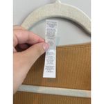 Aerie NWT OFFLINE By Seamless Cable Square Neck T-Shirt Yellow/Gold Size Large Photo 2