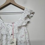 Rachel Ashwell  Shabby‎ Chic Ruffle Nightgown Womens Sz M Cottagecore Prairie Photo 1