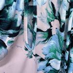 Lovely Melody Floral Print Pink Blue Green Cami Women's Size L Photo 4