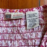 Faded Glory Vintage  Floral Smocked Sleeveless Button Up Crop Top Sz M Photo 6