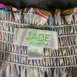 Jade Melody Tam Blouse Womens Small Pullover Slit V Photo 3