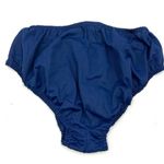 Vintage 70s Avian Swimsuit Two Piece Navy Blue Bathing Suit Size M Photo 8