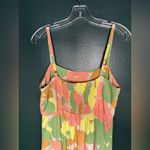 Social Standard By Sanctuary Floral Fiesta Smocked Tiered Midi Multicolor Dress Green Size L Photo 5