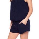 Splendid NEW  navy twofer rompers size medium Photo 0