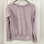 Jane and Delancey  Lavender Crew Neck Sweatshirt Photo 1