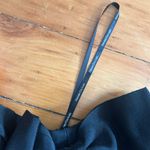 Phoebe Couture  Black strapless mini dress with three black bows Y2K vintage 6 Photo 4