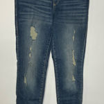 Rock & Republic denim RX slimming jeggings fever distressed jeans womens size 10 Photo 0