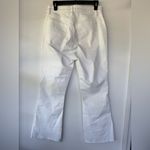 Loft High Rise Kick Crop Jeans in White Curvy Size 6/28 Photo 4