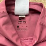 Nike Pro Dri-FIT Women’s Pink Cropped Mock Neck Cutout Tank Top - Size S - VGUC Photo 3