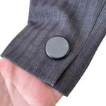 Jones New York Suit Striped Lined Stylish Professional Career Office Women’s Bla Photo 7