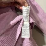 J.Crew Merino V-Neck Tunic Long Sleeve Sweater Lilac XS Light Weight Photo 5