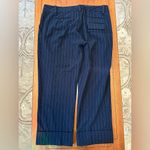 BCBG MaxAzria Cropped Pinstripe Slacks – Size 6, Low Rise Photo 1