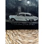 Jackson Browne 70s Late For The Sky Black cotton album cover vintage car tote Photo 1