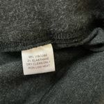 Peruvian Connection  Dark Gray Leggings With Zipper Detail Sz 8 Photo 3