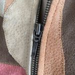 Size L//Vintage 90s Pink Patchwork Suede Leather Jacket Size L Photo 4