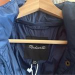Madewell Travel Buddy Packable Puffer Jacket Coat Deep Navy Blue NWT Size XXS Photo 6