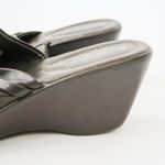 No Boundaries Vintage Y2K  Brown Wedge Toe Sandals Photo 5