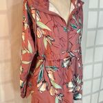 Calia by Carrie underwood pink floral windbreaker jacket size medium Photo 2