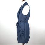Sanctuary  Mimi Chambray Blue Sleeveless Duster Small Photo 4
