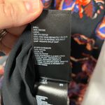 Whistles Black Ruby trailing bloom midi dress size 6 Photo 7